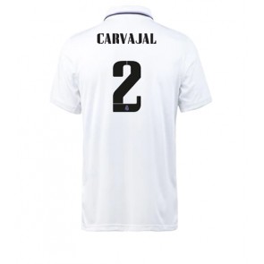 Real Madrid Daniel Carvajal #2 Hemmatröja 2022-23 Kortärmad